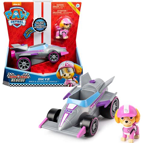 Buy Paw Patrol Ready Race Rescue Skyes Race And Go Deluxe Vehicle