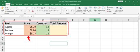 How To Apply Formula To Entire Column In Excel Spreadcheaters