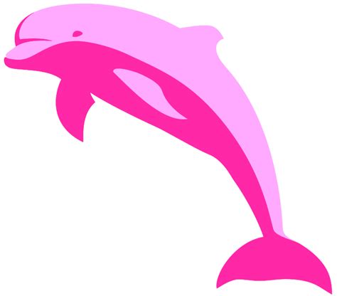 Pink Dolphin Clip Art Image Clipsafari