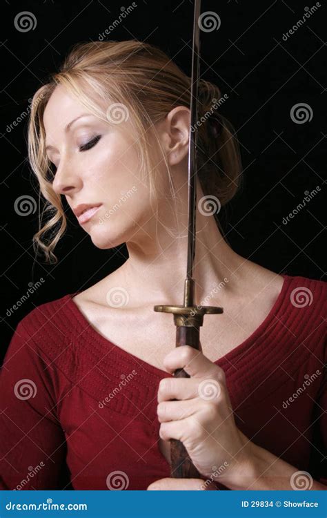 Woman With Sword Stock Photo Image Of Women Females Power 29834