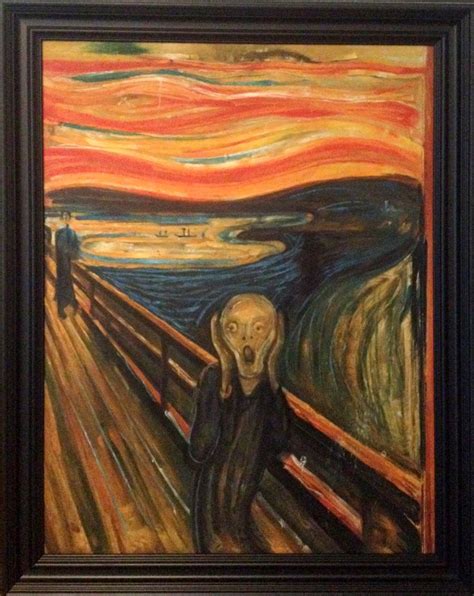 Edvard Munch The Scream Painting Original