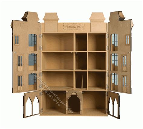 Front Opening Casa Llopis Dollhouse Kit Agrh02 The Little Dollhouse