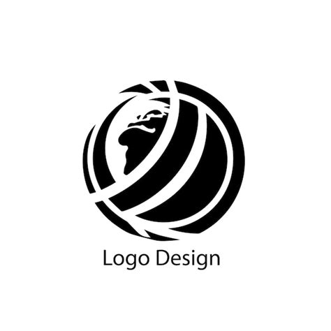 Premium Vector Abstract World Globe Business Logo On White Background