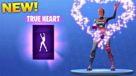 New True Heart Emote Fortnite Battle Royale Item Shop July 7