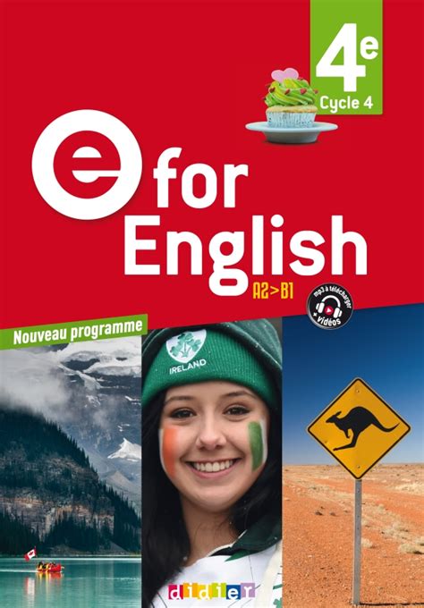 E For English 4e éd 2017 Livre Hachettefr