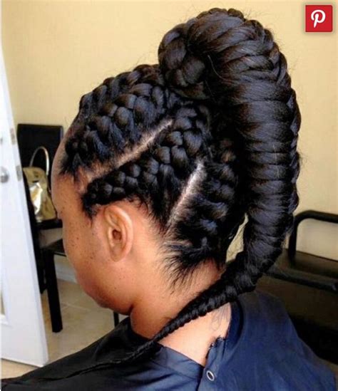 Pin By The Right Xscape On Hairstyles Goddess Braids Updo Black