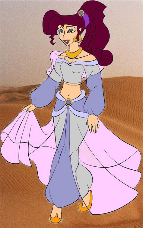 Megara As Jasmine Colored By Princess Of Disney On Deviantart