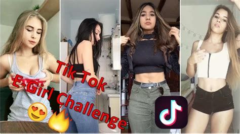 Tik Tok E Girl Challenge Tik Tok Challenge Compilation Youtube