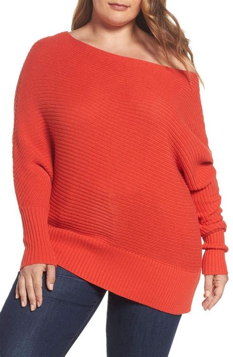 Plus Size Orange Sweater Outfit Plus Size Fashion For Women Plus