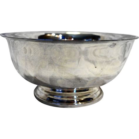 Gorham Silver Plate Revere Bowl 8 IN YC780