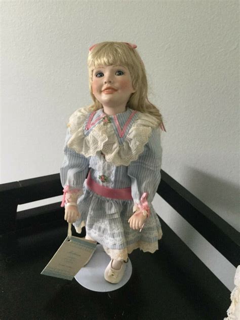 Heritage Dolls Hamilton Collection 14 Rebecca Porcelain Doll