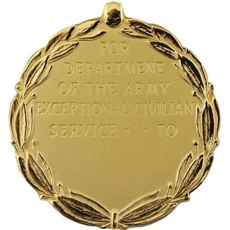 Army Exceptional Civilian Service Award Medal Usamm