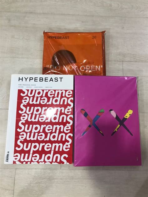 Hypebeast Collectible Magazine Hobbies And Toys Books And Magazines