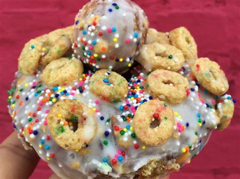 Hot dogs, pizza, international foods of all kinds! The Best Doughnuts in New York City : Food Network ...