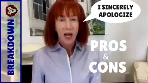 Communication Professor Breaks Down Kathy Griffin Apology Youtube