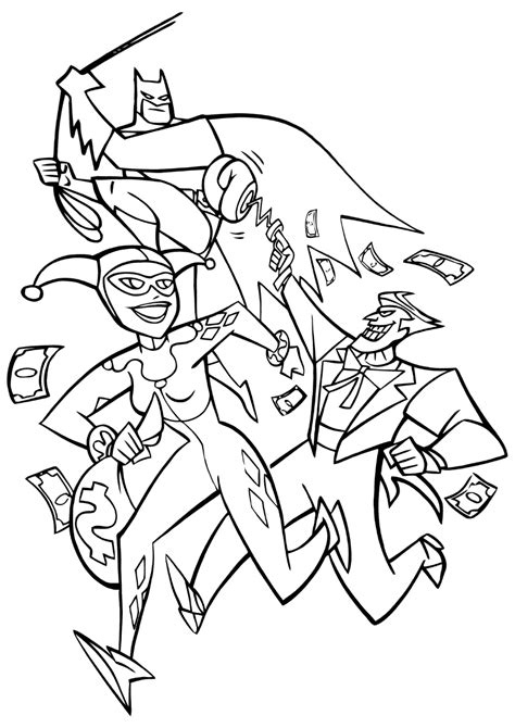 Joker coloring pages | Coloring pages to download and print
