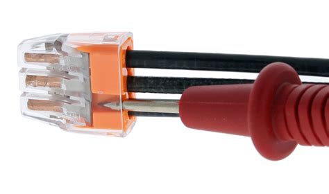Ideal Push In Connector 3 Port Orange 18 To 12 Awg Stranded 20 To