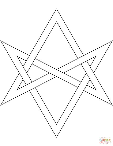 5 pointed star printable templates. 6 Point Star coloring page | Free Printable Coloring Pages