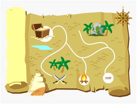 Treasure Maps Clip Art Library