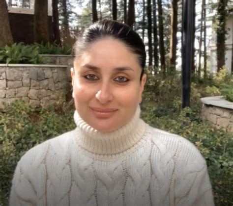Kareena Kapoor Khan Wore A Cozy Turtleneck To Record A Video For The