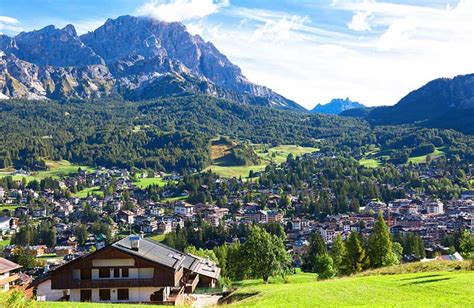 Cortina Dampezzo In Italy Dolomites Holiday Destination