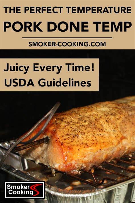 Department of agriculture has determined that pork cooked to between 140 and 145 f is still safe to eat. The USDA Revised Pork Cooking Temperature Guidelines Are a ...