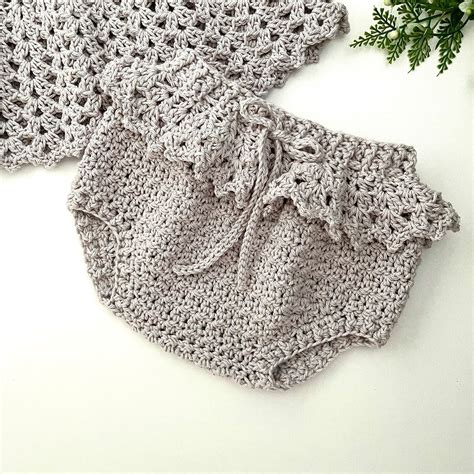 Crochet Pattern Baby Bloomers Newborn To 24 Months Etsy Australia