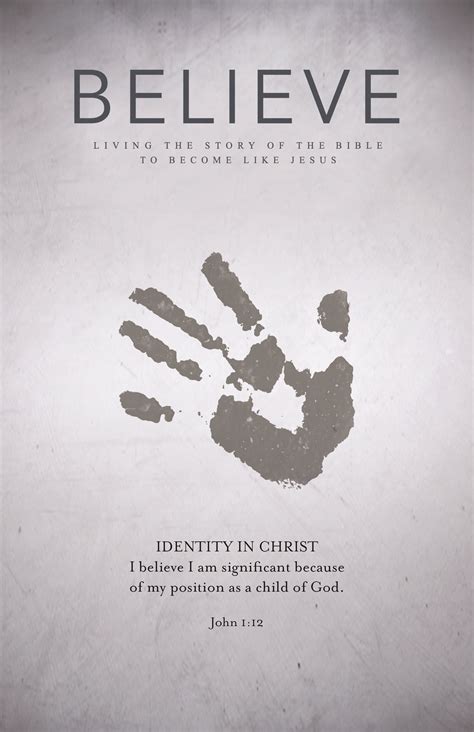 Identity In Christ Believe Chapter 5 Sermon Woodside Church