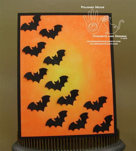 Miaira jennings 3 easy diy cardboard box kids' costume ideas. Handmade Bats Halloween Card and Nature's Whirlpool Resort | Polished Moxie Concepts and Designs