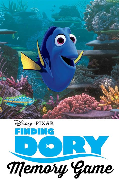 Finding Dory Memory Game | #FindingDoryEvent