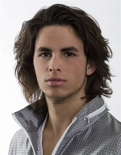 Long Mens Hairstyle With Layers And Razor Texturing