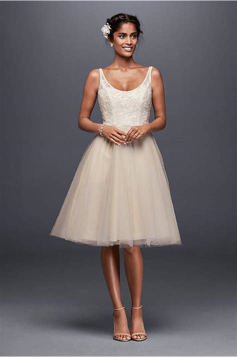 Soft Lace Wedding Dress With Low Back Davids Bridal