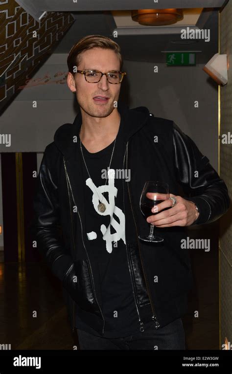 Libertine By Giles Deacon Launch Event Held At The Ivy Featuring Oliver Proudlock Where London