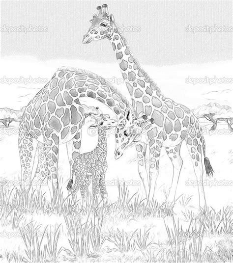 Savanna Animals Coloring Page African Animals Coloring Page