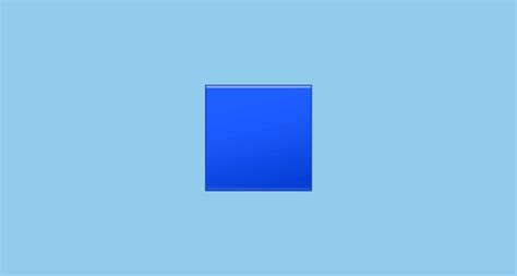 🟦 Blue Square Emoji On Samsung One Ui 25