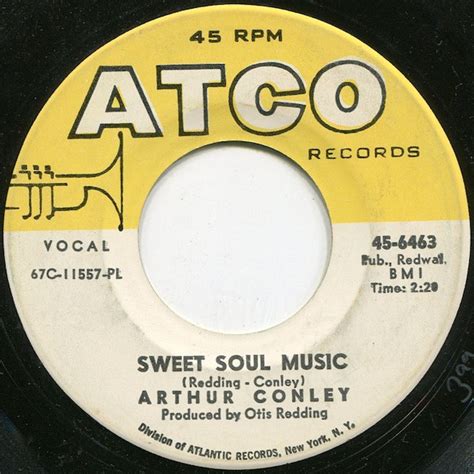 Arthur Conley Sweet Soul Music 1967 Pl Plastic Pressing Vinyl