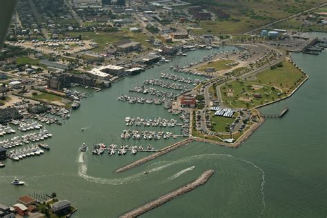 Port Aransas City Harbor In Port Aransas Tx United States Marina