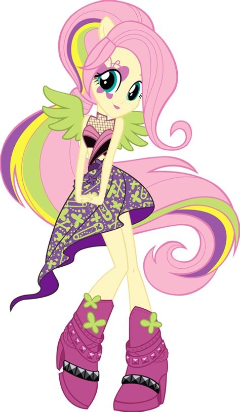 Rainbow Rocks Fluttershy Vector By Icantunloveyou On Deviantart Rainbow