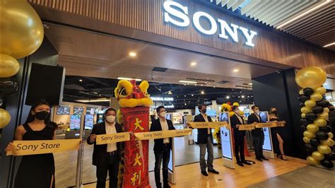The Walkaround Grand Opening Of Sony Store At Lalaport Bbcc Youtube