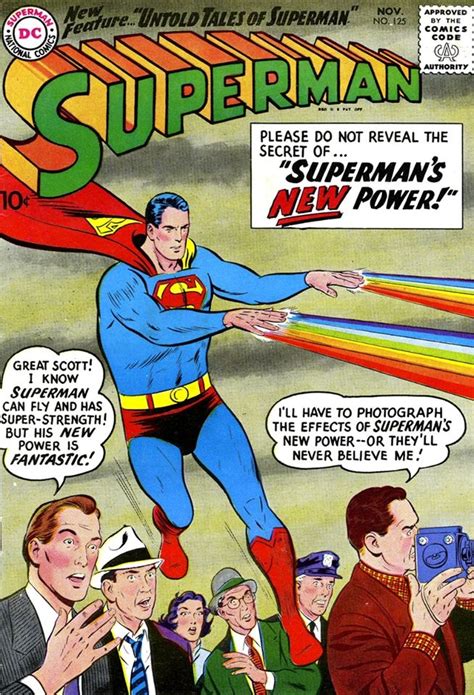 Supermans New Power Via John Webster Superman News Comic Book