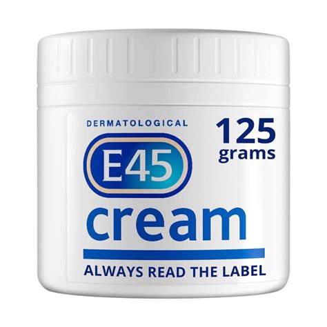 E45 Dermatological Cream 125g For Skin Care Chemist Direct