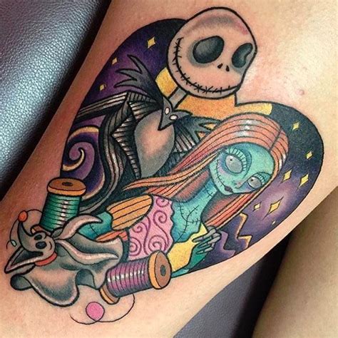 If i were a sleeve person, this is soooo what i would want!! Nightmare before Christmas | Tattoo ideas | Christmas tattoo, Nightmare before christmas tattoo ...
