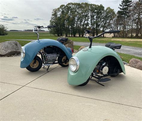 These Volkspod Scooters Were Created Using Old Volkswagen Beetle