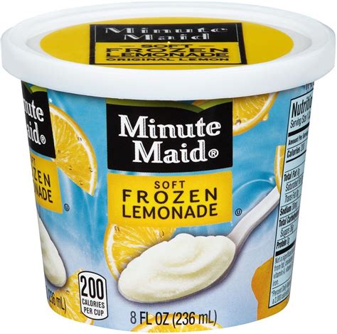 Minute Maid Soft Frozen Lemonade Reviews 2021
