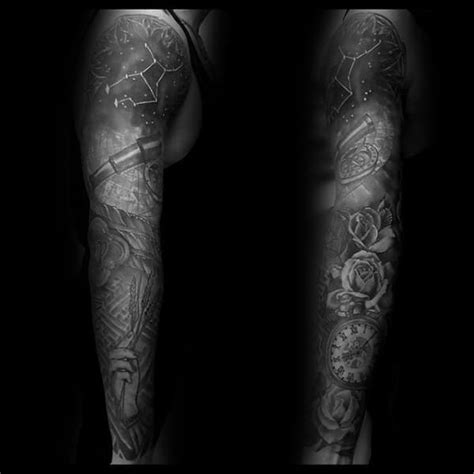 40 telescope tattoos tattoos for men 40 Telescope Tattoo Designs For Men - Stargazing Ink Ideas