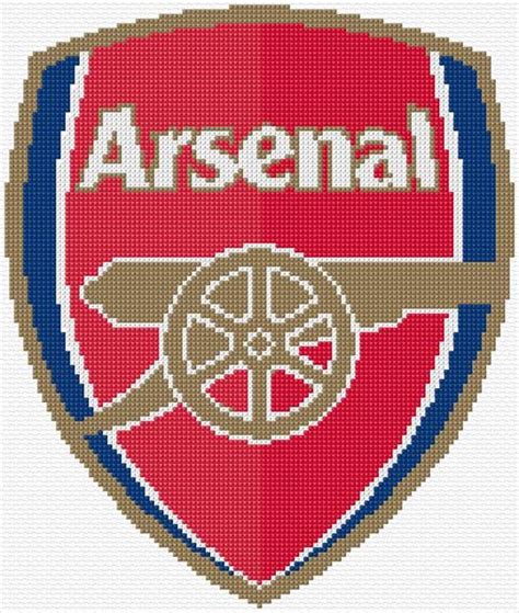 Arsenal Logo Cross Stitch Designs