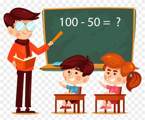 Addition Cartoon Images Solve Math Addition Question Vector Premium