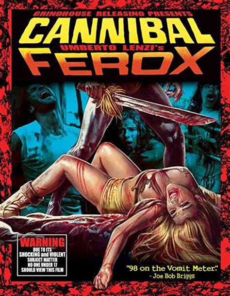 Cannibal Ferox Disc Deluxe Edition Region A Locked Blu Ray Blu Ray