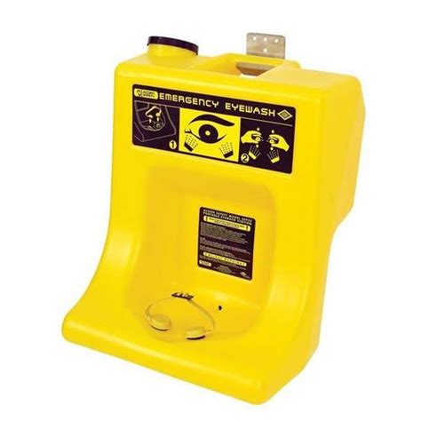 29 l x 41 h x 17 1/4 d. Portable Eye Wash Stations - Use It Anywhere. ANSI Approved