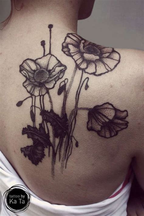 Endearing cupped figure poppies flowers white, orange and red colors are in our investigation from the record of the sexiest female flower tattoos thoughts. 34 Endearing Poppy Tattoos Designs